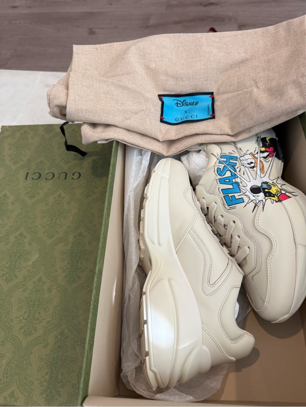 Gucci off White Disney Sneakers